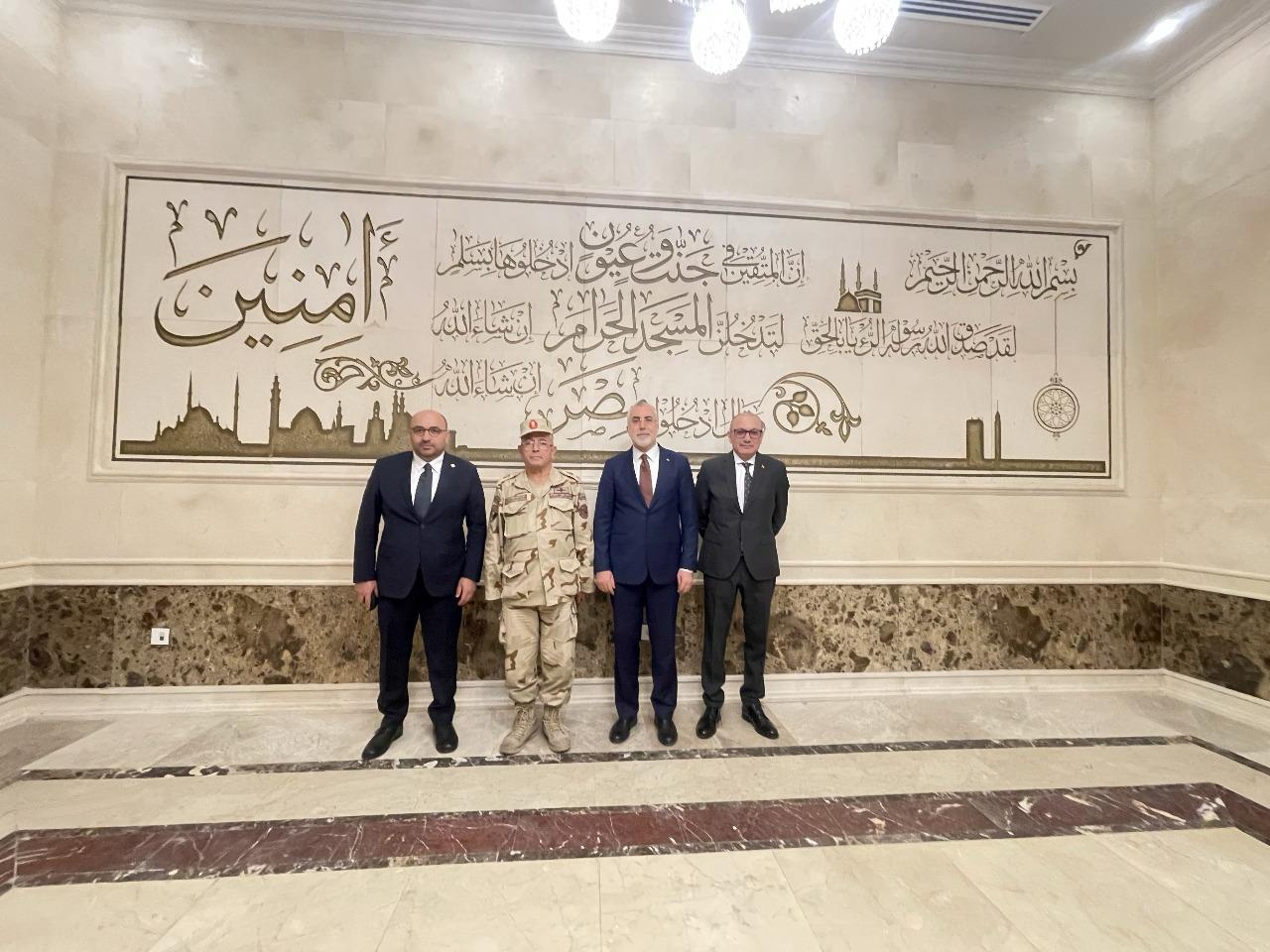 زياره وزير العمل التركى للقاهرة