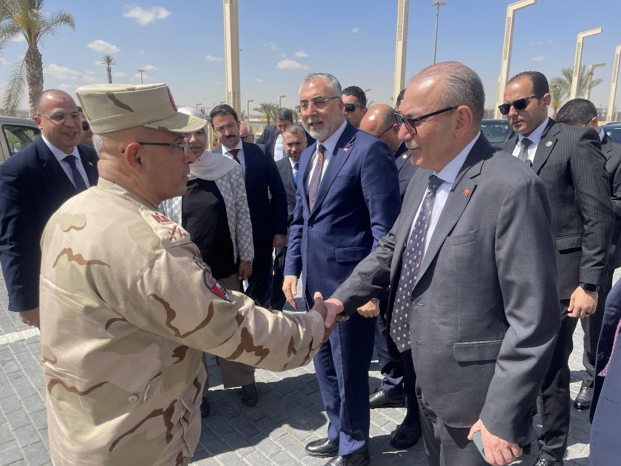 زياره سفير العمل التركى للقاهرة